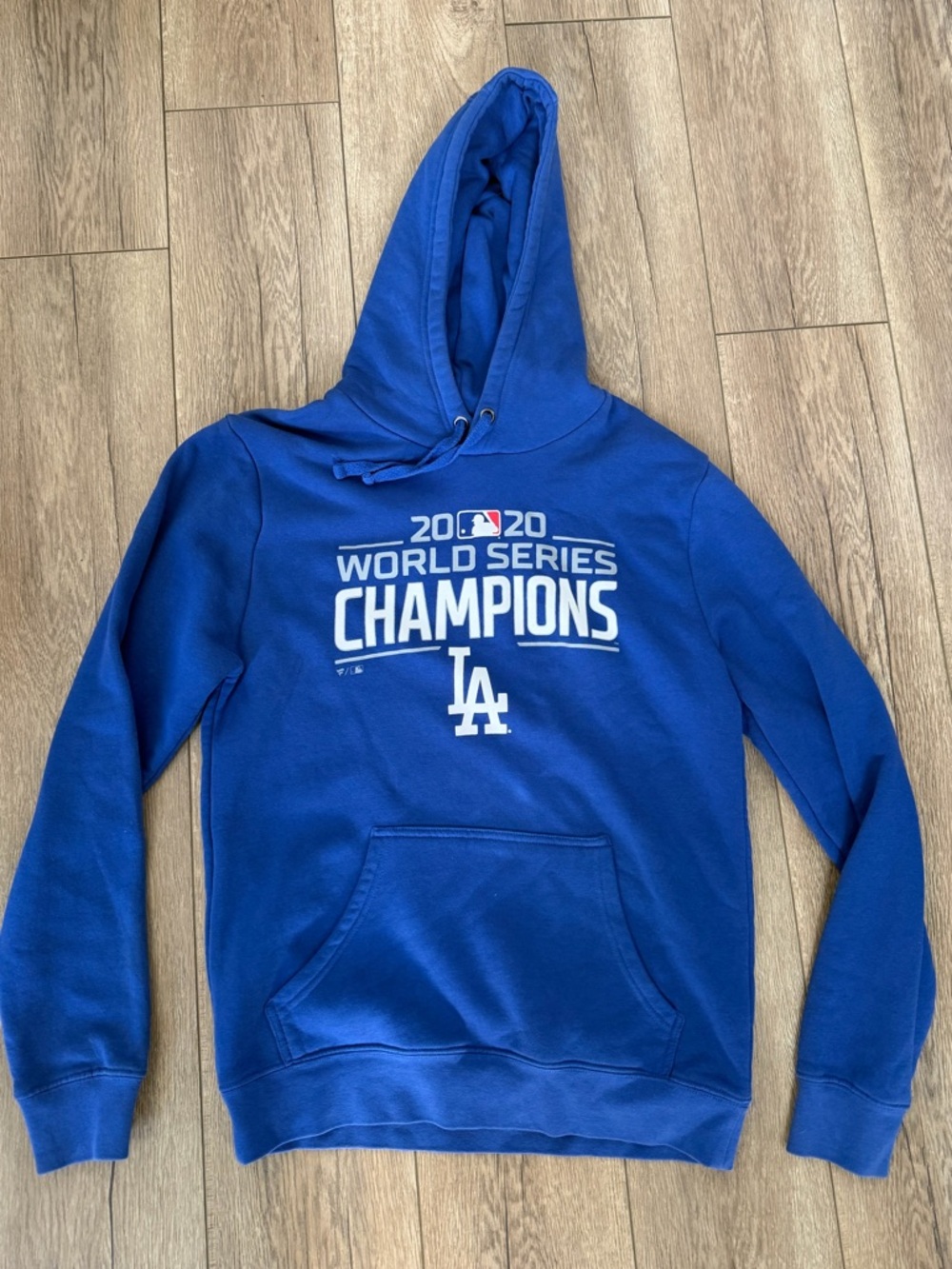 Men's Fanatics Los Angeles Dodgers 2020 World Series Champions Hoodie size M